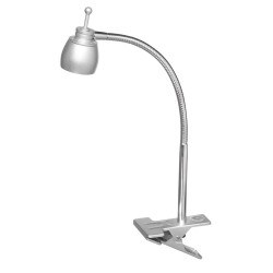 Dainolite CLPLED LED Clip-on Lamp, Polished Chrome