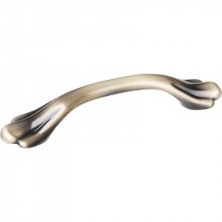 Elements Kingsport, Gatsby 3208 Series 4-1/4" Overall Length Zinc Footed Cabinet Pull