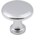 Elements 3970 3970-MB Series Gatsby 1 1/8" Diameter Cabinet Knob with One 8 32 x 1" Screw