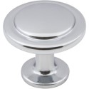 Elements 3960 3960-MB Series Gatsby 1 1/4" Diameter Cabinet Knob with One 8 32 x 1" Screw