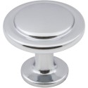 Elements 3960 Gatsby Cabinet Button Knob, Diameter-1 1/4"