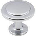 Elements 3960 Series Gatsby 1 1/4" Diameter Cabinet Knob with One 8 32 x 1" Screw