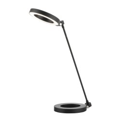 Dainolite DLED Compact LED Desk Lamp, w/ Dimmable Switch & Night Light Texture