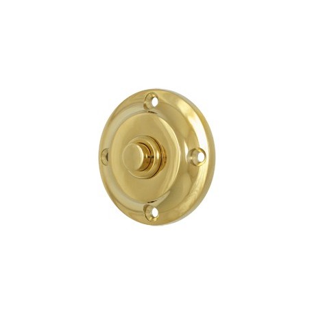 Deltana BBR213 BBR213CR003 Bell Button, Round Contemporary