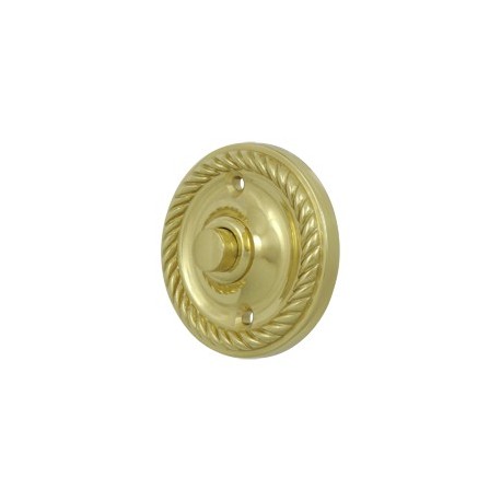 Deltana BBRR213 Bell Button, Round with Rope