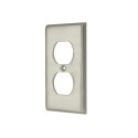 Deltana SWP4752 SWP4752U15 Switch Plate, Double Outlet
