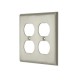 Deltana SWP4771 SWP4771U26 Switch Plate, Quadruple Outlet