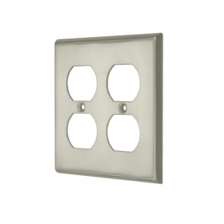 Deltana SWP4771 SWP4771CR003 Switch Plate, Quadruple Outlet