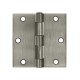 Deltana S35-R S35U15A-R 3-1/2" x 3-1/2" Square Hinge, Steel, Pair