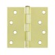 Deltana S44-R 4" x 4" Square Hinge, Steel, Pair