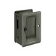 Deltana SDAR325 HD Pocket Lock, Adjustable, 3-1/4" x 2-1/4" Sliding Door Receiver