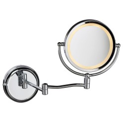 Dainolite LEDMIR Swing Arm LED Lighted Magnifier Mirror