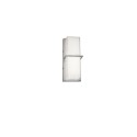 Dainolite VLD 14W LED Wall Sconce, White Cased Glass, PC