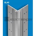 Select SL40 Wide Throw Geared Continuous Hinge, Heavy Duty