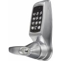Codelocks CL4500 Series Electronic Smart Lock, Tubular Latchbolt, Finish-Brushed Steel