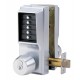 Kaba EE1025C/EE10255 Cylindrical Lock w/ Knobs, Entry/Egress (Back-to-Back)