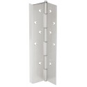 Ives 715-US32D-85 Concealed Flush Mounted Half Wrap Pin & Barrel Stainless Steel Continuous Hinge