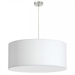 Dainolite DRM 1 Light Drum Shade Pendant, Polished Chrome Finish, Comes in Large, Medium, OR Small
