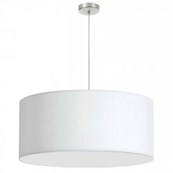 Dainolite DRM 1 Light Drum Shade Pendant, Polished Chrome Finish, Comes in Large, Medium, OR Small