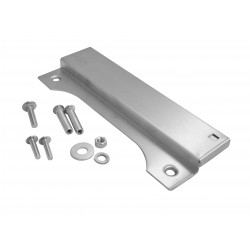 HES 150 Strike Latch Guard in Stainless Steel
