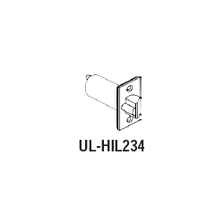 Cal-Royal UL-HIL234 Dead Latch For Lever Lock (For Entry Only)