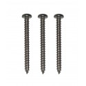 Bobrick 252-30 Mounting Kit 3 Round-Head Sheet-Metal Screws, 1 Required for Each Flange