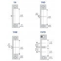 HES 1DB / 1DB-2 Faceplate & Specialty Option Kits for 1600 Series Electric Strikes