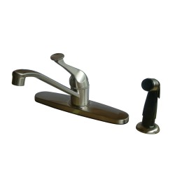 Kingston Brass KB57 Chatham Single Handle Kitchen Faucet w/ single lever