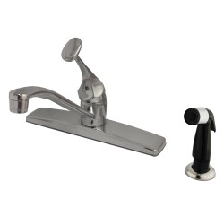 Kingston Brass KB057 Columbia Single Handle 8" Kitchen Faucet