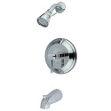 Kingston Brass KB263 Concord Single Handle Tub & Shower Faucet w/ lever handle