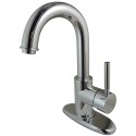 Kingston Brass KS843 Concord Single Handle 4" Centerset Lavatory Faucet w/ Push-Up & Optional Deck Plate