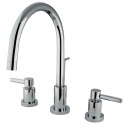 Kingston Brass KS892 Concord Two Handle Widespread Lavatory Faucet w/ lever handles