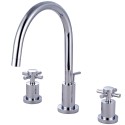 Kingston Brass KS892 Concord Two Handle Widespread Lavatory Faucet w/ cross handles