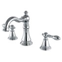 Kingston Brass FSC197 English Classic Widespread Lavatory Faucet w/ lever handles