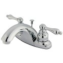Kingston Brass GKB764 Water Saving English Country Centerset Lavatory Faucet w/ lever handles