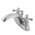 Kingston Brass GKB764 Water Saving English Country Centerset Lavatory Faucet w/ cross handles