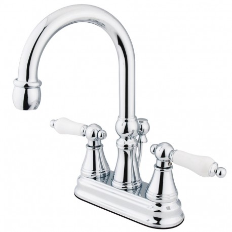 American Imaginations 15.25-in. W Round Undermount Sink Set in White - Chrome Hardware with 3H8-in. CUPC Faucet