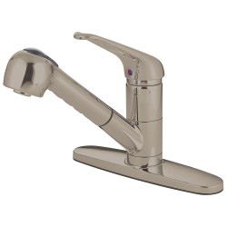 Kingston Brass GKS88 Water Saving Legacy Pull-out Kitchen Faucet
