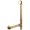 Kingston Brass DLL3162 Made to Match Bath Tub Drain & Overflow, Polished Brass