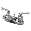 Kingston Brass KB25 Magellan Two Handle 4" Centerset Lavatory Faucet w/ Brass Pop-up & B lever handles