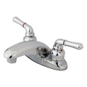 Kingston Brass KB62 Magellan Two Handle 4" Centerset Lavatory Faucet w/ LP lever handles