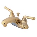 Kingston Brass KB627 Magellan Two Handle 4" Centerset Lavatory Faucet w/ Retail Pop-up
