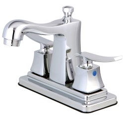 Kingston Brass FB464 Queensbury 4-inch Centerset Lavatory Faucet