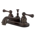 Kingston Brass GKB60 Water Saving Vintage Centerset Lavatory Faucet w/ Lever Handles