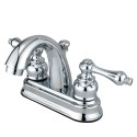 Kingston Brass FB5615AL Restoration 4-inch centerset Lavatory Faucet w/ AL lever handles