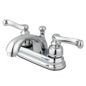 Kingston Brass KB560 Royale Two Handle 4" Centerset Lavatory Faucet w/ Retail Pop-up