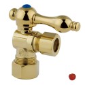 Kingston Brass CC5440 Vintage Angle Stop w/ 5/8" OD Compression x 1/2" OD Compression w/ lever handle