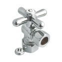 Kingston Brass CC5440 Vintage Angle Stop Valve w/ 5/8" OD Compression x 1/2" OD Compression w/ cross handle