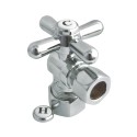 Kingston Brass CC5440 Vintage Angle Stop w/ 5/8" OD Compression x 1/2" OD Compression w/ cross handle