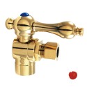 Kingston Brass CC4320 Vintage Angle Stop w/ 1/2" Sweat x 3/8" OD Compression w/ lever handles